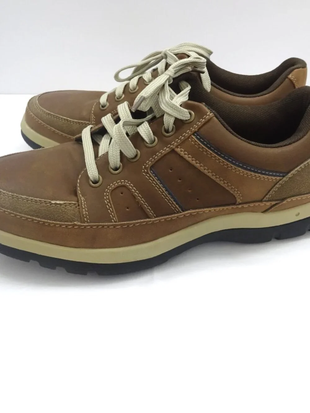 Deer Stags Shae Brown Casual Comfort Shoes - Men's Size 8W
